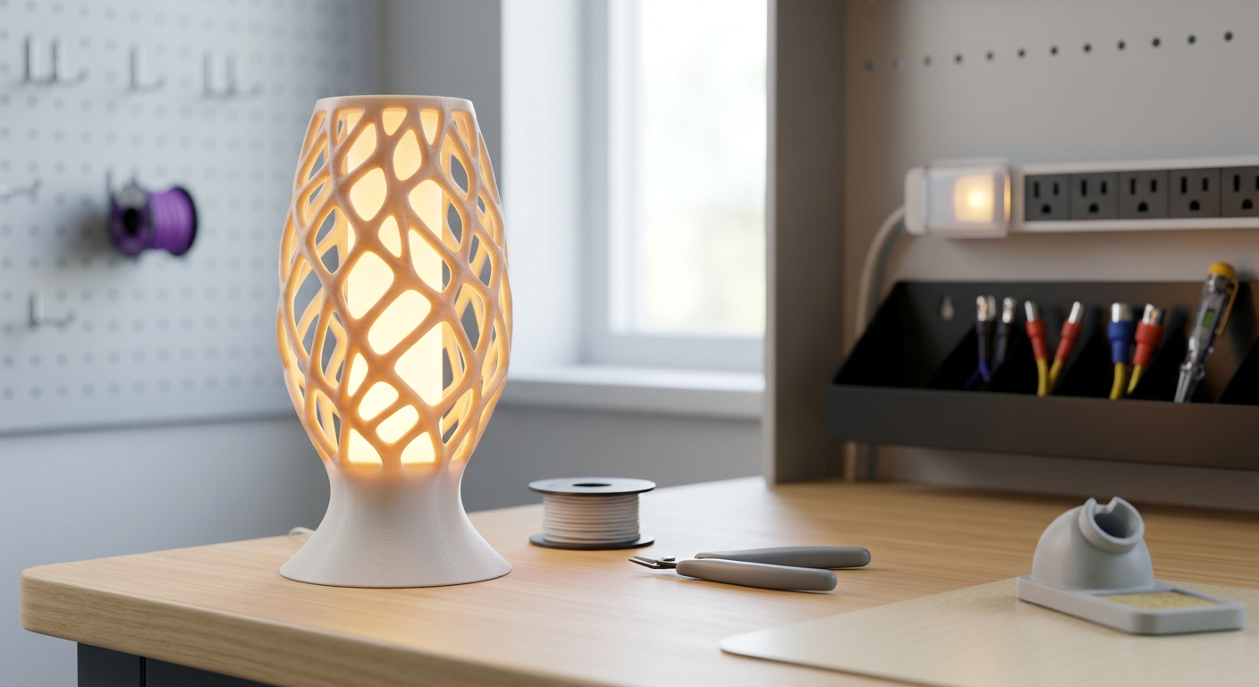 A segurança elétrica virou a barreira de entrada de quem vende luminária impressa em 3D